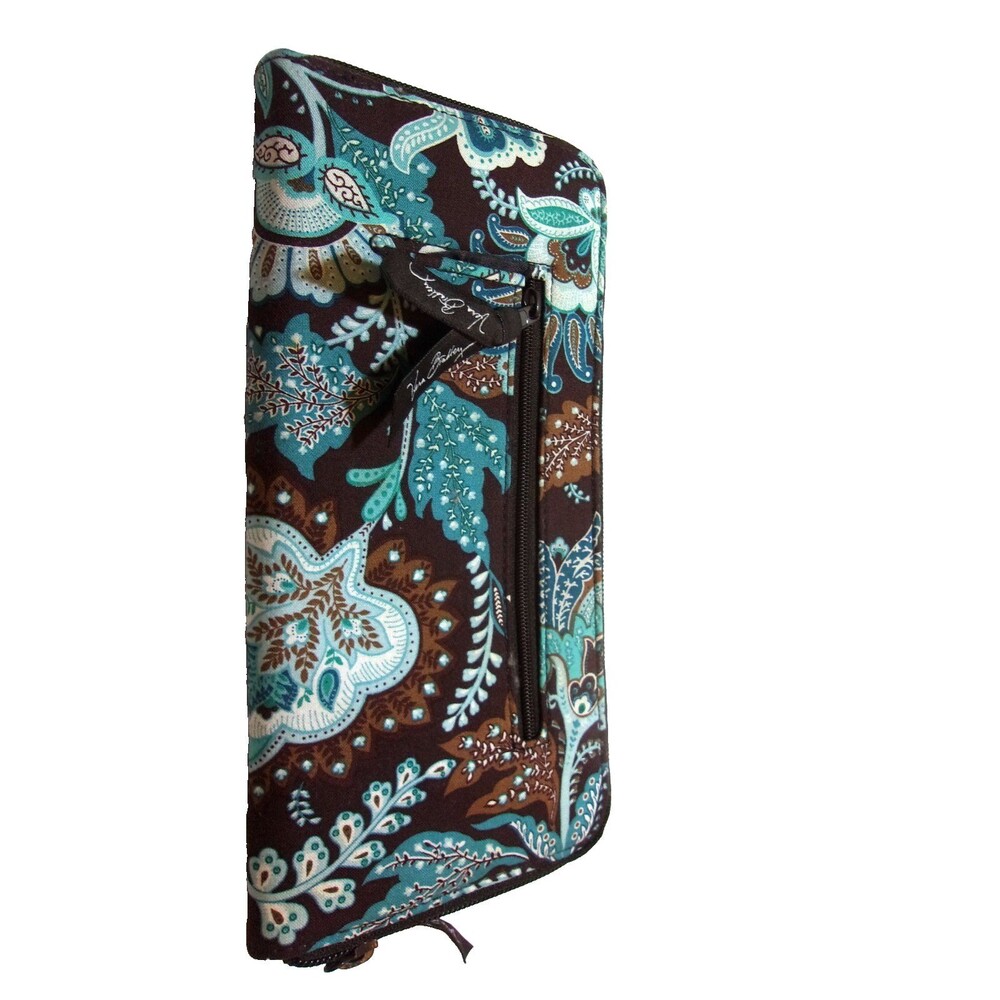 Vera Bradley Travel Wallet Passport Case Java Blue